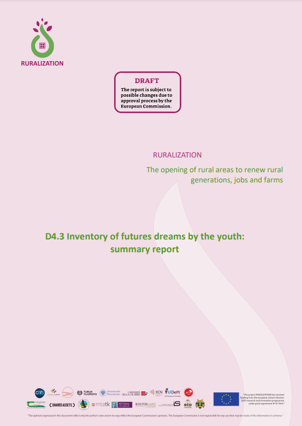 D4.3 Inventory of futures dreams by the youth summary report