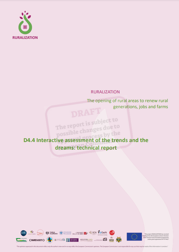 D4.4 Interactive assessment of the trends and the dreams technical report
