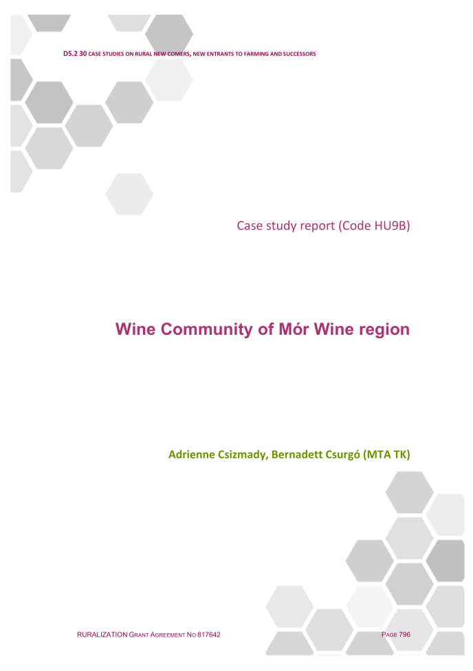 Wine Community of Mór Wine region (HU9B)