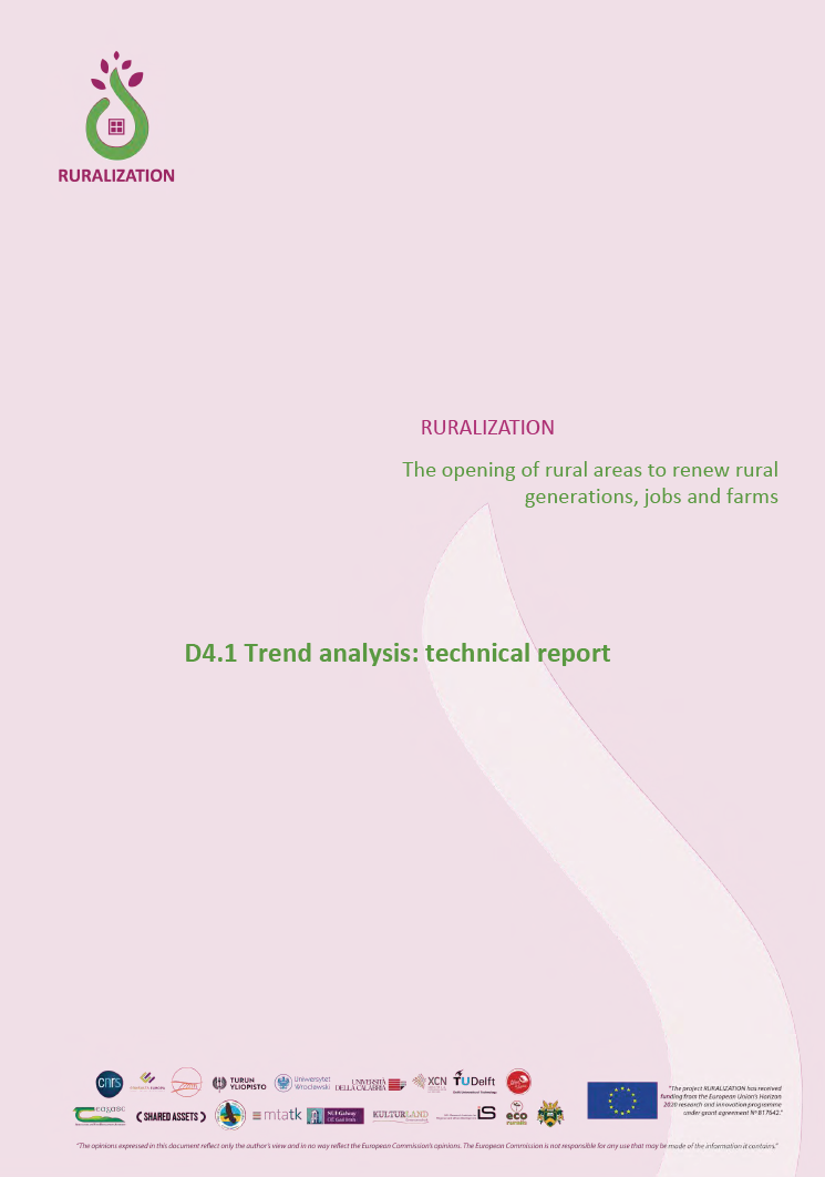 D4.1 Trend analysis technical -One technical report of the trend analysis