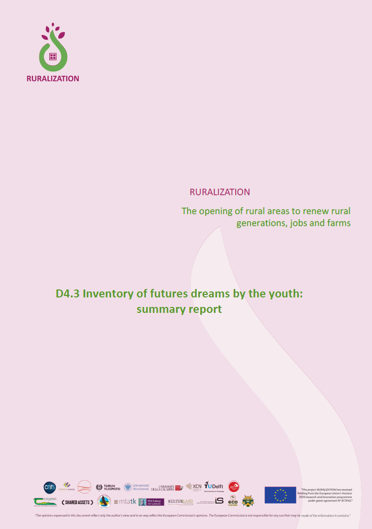 D4.3 Inventory of futures dreams by the youth -summary report