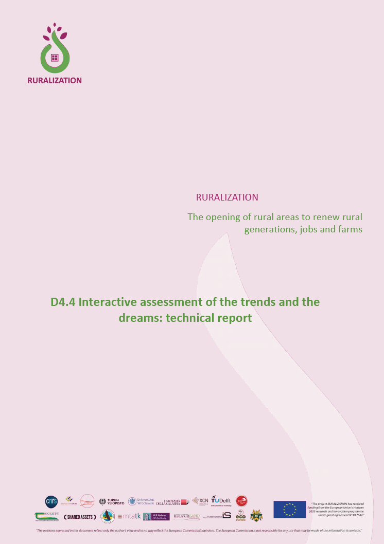 D4.4 Interactive assessment of the trends and the dreams -technical report