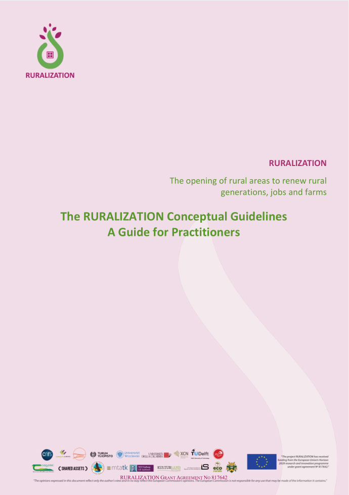 The RURALIZATION Conceptual Guidelines – A Guide for Practitioners